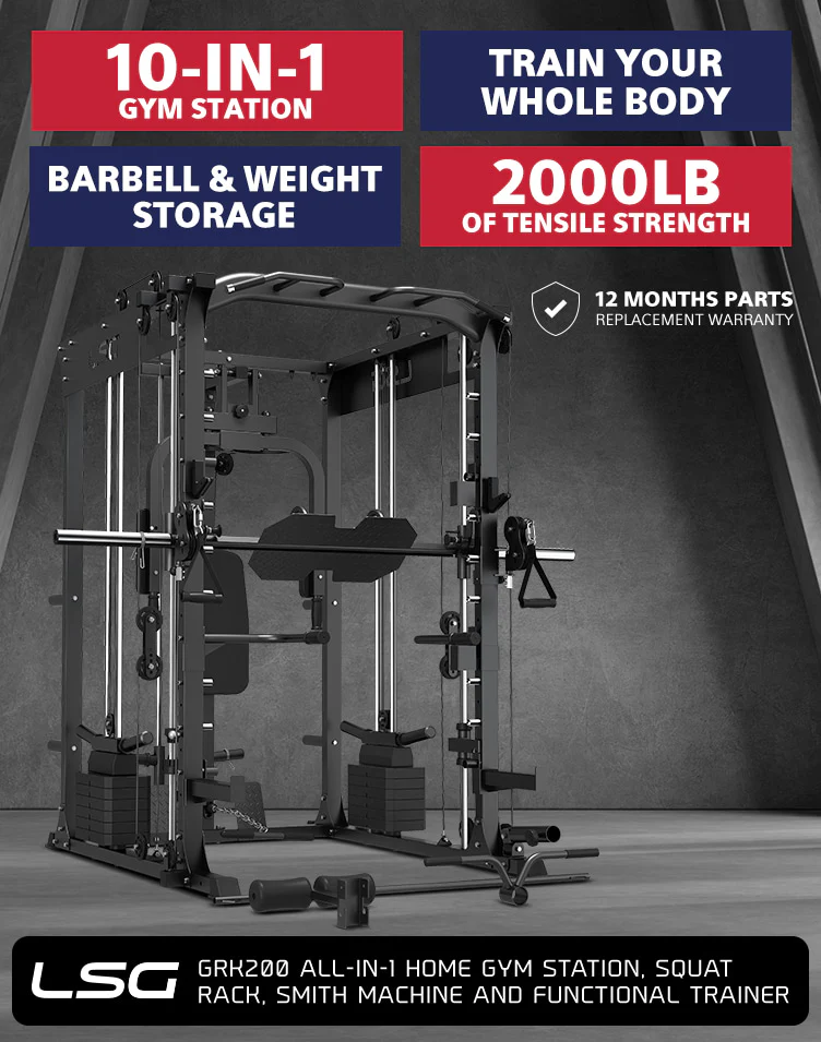 10-In-1 Home Gym Station