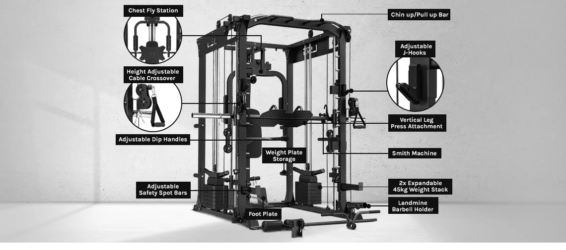 10-In-1 Home Gym Station